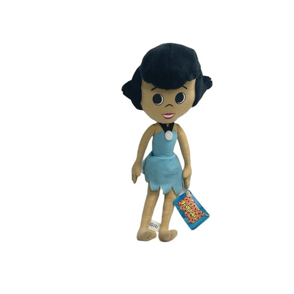 The Flintstones Betty Hanna Barbera Cartoon Toy Works 14” Plush TOY VTG RARE - Picture 1 of 16